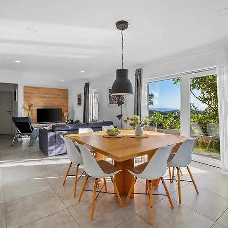 Up With Panoramic Views Of Picturesque Landscape And Sea Villa
