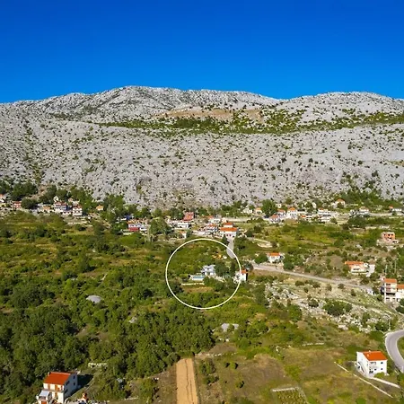 Up With Panoramic Views Of Picturesque Landscape And Sea Villa Gornje Sitno