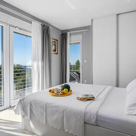 Up With Panoramic Views Of Picturesque Landscape And Sea Villa