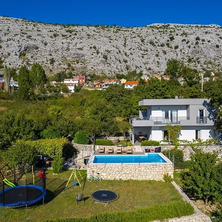 Up With Panoramic Views Of Picturesque Landscape And Sea Gornje Sitno