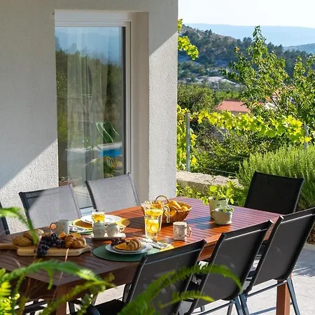 Up With Panoramic Views Of Picturesque Landscape And Sea Villa