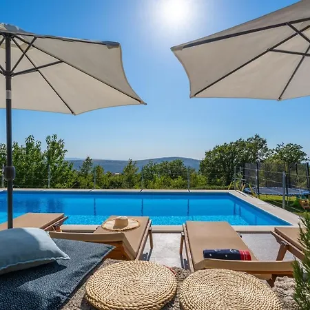 Up With Panoramic Views Of Picturesque Landscape And Sea Villa