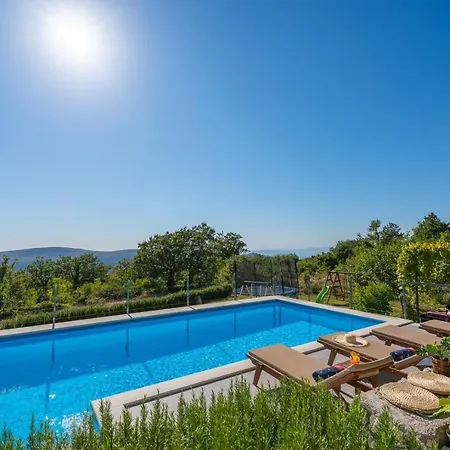 Villa New! Up With Panoramic Views Of Picturesque Landscape And Sea Gornje Sitno
