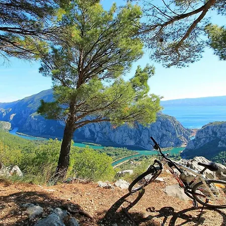 Up With Panoramic Views Of Picturesque Landscape And Sea *